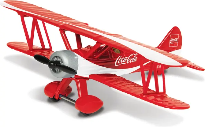 Coca-cola stearman vliegtuig, Hornby, tuincentrumoutlet