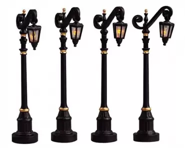 Colonial street lamp, Lemax, tuincentrumoutlet