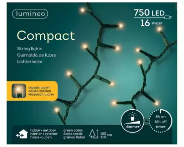 Compact verlichting l16m, Lumineo, tuincentrumoutlet