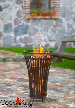 CookKing Firebasket "Flame" dia. 45cm - afbeelding 3
