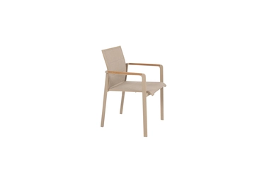 Cortina stacking chair latte zij, 4 Seasons Outdoor, tuincentrumoutlet.com