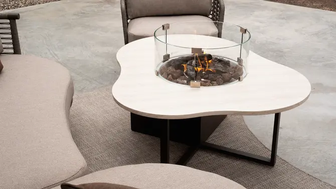 Cosiloft Novi espresso brown / stone look sfeer, Cosi, tuincentrumoutlet.com