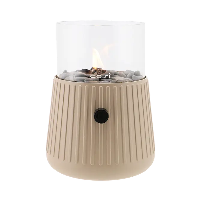 Cosiscoop Bowie sandy beige voor, Cosi fires, tuincentrumoutlet.com