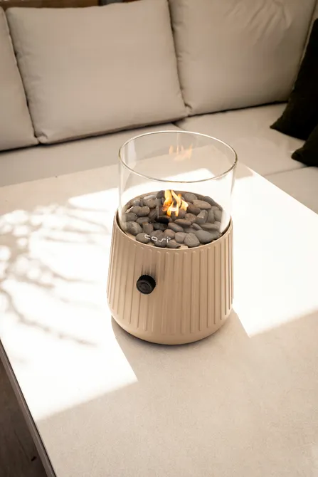 Cosiscoop Bowie sandy beige sfeerfoto, Cosi fires, tuincentrumoutlet.com