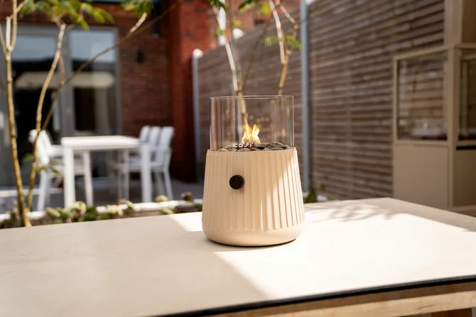 Cosiscoop Bowie sandy beige sfeerbeeld, Cosi fires, tuincentrumoutlet.com