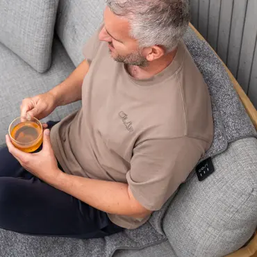 Cosiseat Lite Teddy grey 110x45 cm - afbeelding 4