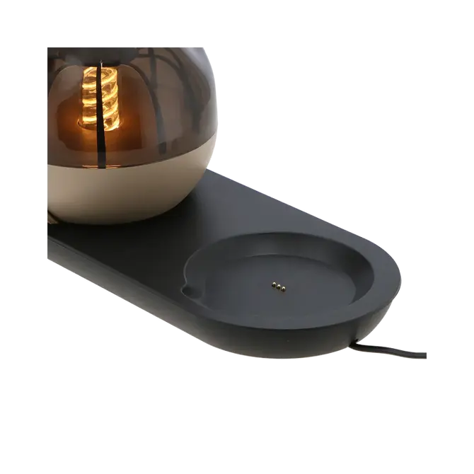 Cosisfera sandy beige set of 3 including charging station detail, Cosi, tuincentrumoutlet.com