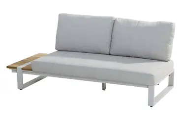 Country Loungeset (incl. salontafel) - Frost Grey - Bank 2, Taste by 4 Seasons Outdoor, Tuincentrum Outlet
