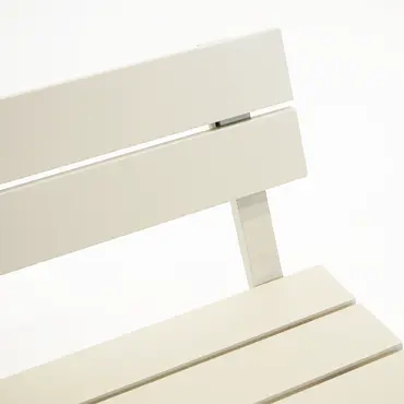Crossway tuinbank creme detail, Vita, Tuincentrumoutlet
