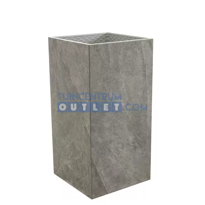 Bloembak dark stone 50x50x100 cm zij, Noach, tuincentrumoutlet