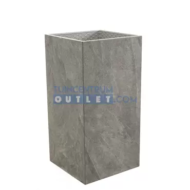 Bloembak dark stone 50x50x100 cm zij, Noach, tuincentrumoutlet