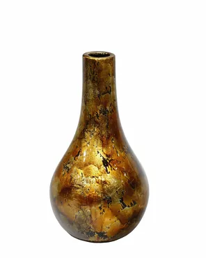 Dazzle vase Ø14 x h.26 copper gold, Ideas 4 Seasons, tuincentrumoutlet