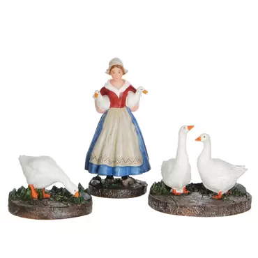 De ganzenhoedster l3b3h7.5cm, Luville Efteling, tuincentrumoutlet