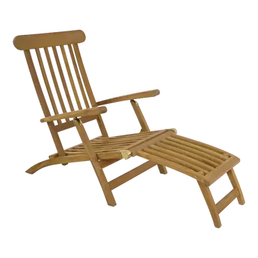 Deckchair teak verstelbaar, Lesli Living, Tuincentrumoutlet