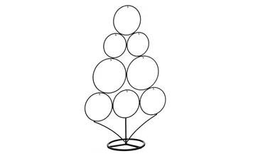 Deco kerstboom l36b16h58cm zwart
