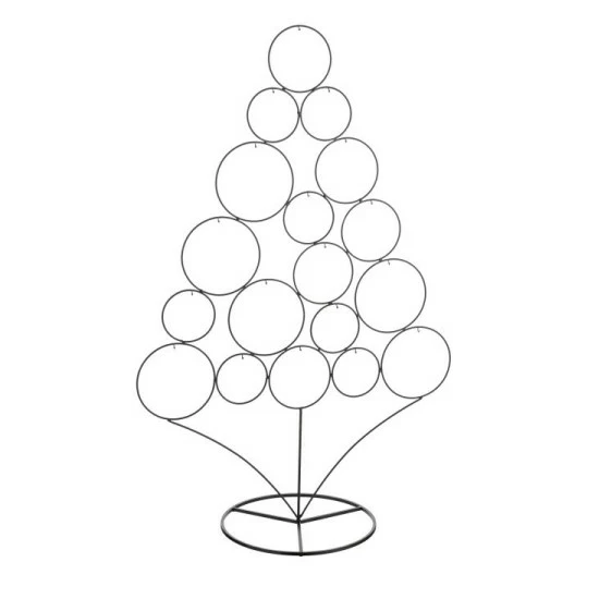 Deco kerstbm l62b30h95cm zwart, Edelman, tuincentrum outlet