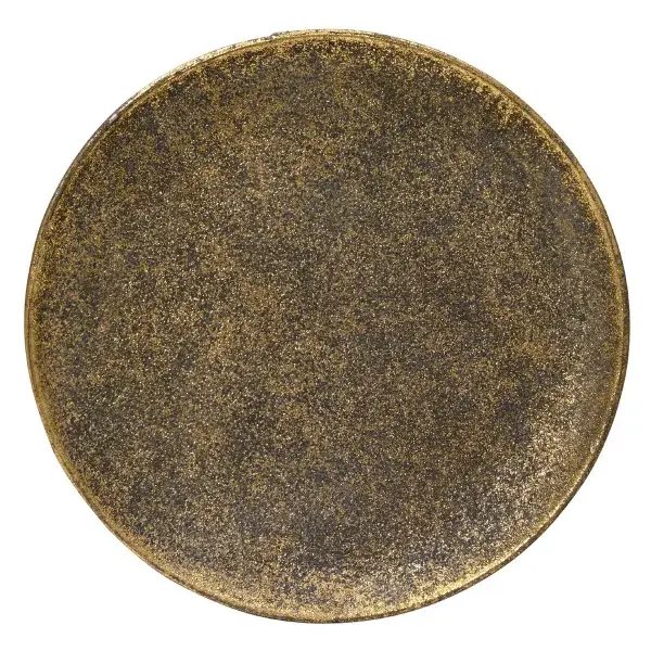 Decobord ijzer d29h1.5cm brons antiek, Kaemingk, Tuincentrumoutlet.com