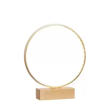 Decoratie cirkel h29cm goud, House of Seasons, tuincentrumoutlet