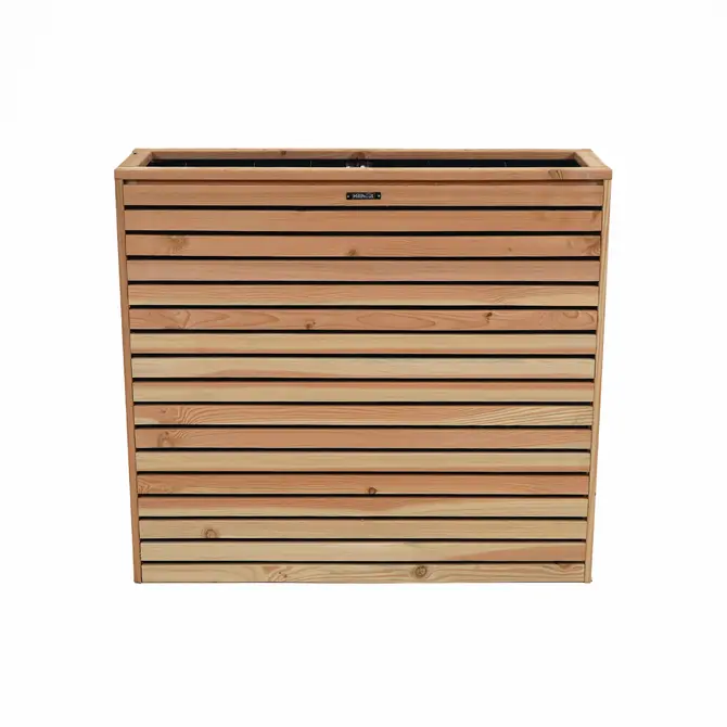 Dgl terrasbloembak elan 93x30x103 voorkant, Woodvision, Tuincentrumoutlet.com