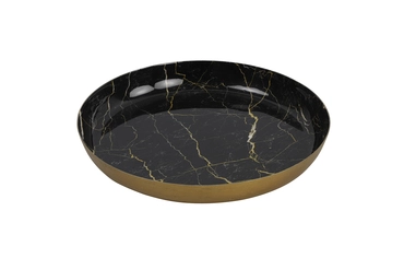 Dienblad ro Marble S zwart - tuincentrumoutlet.com