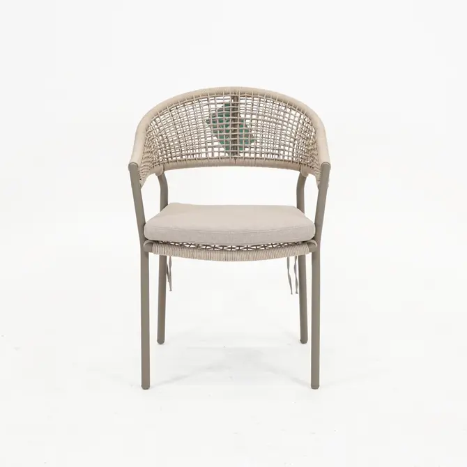 Dining Tuinstoel Bazel Bruin, Vita, tuincentrumoutlet