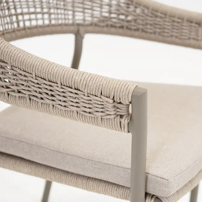 Dining Tuinstoel Bazel Bruin, Vita, tuincentrumoutlet