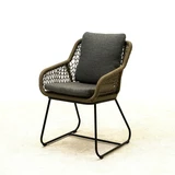 Dining Tuinstoel Portofino Olijf Groen Touw Stoel Buiten Vita zij, Vita, tuincentrumoutlet