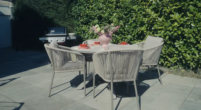 Dining Tuinstoel Reims zwart sfeer, Vita, tuincentrumoutlet