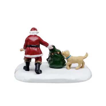 Dog park christmas achterkant, Lemax, tuincentrumoutlet.com