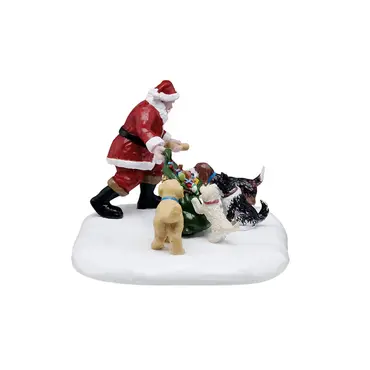 Dog park christmas zij, Lemax, tuincentrumoutlet.com
