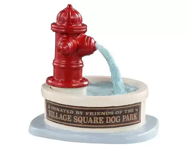 Dog park water fountain, Lemax, tuincentrumoutlet
