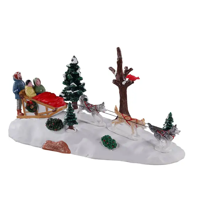 Dog Sledding Afternoon, Lemax, Tuincentrum Outlet