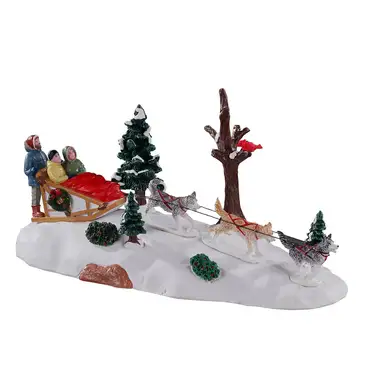 Dog Sledding Afternoon, Lemax, Tuincentrum Outlet