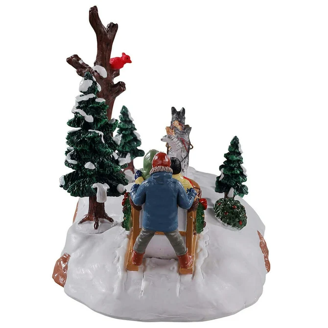 Dog Sledding Afternoon, Lemax, Tuincentrum Outlet