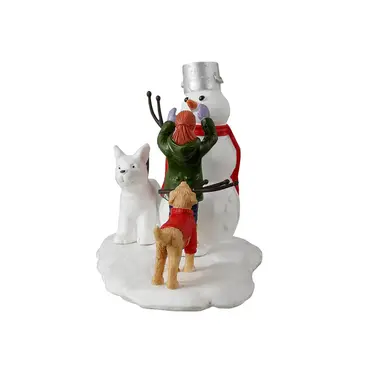 Doggone winter fun zijkant, Lemax Europe, tuincentrumoutlet