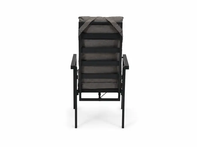 Donna verstelbare stoel met kussen alu arm achter, Vita, tuincentrumoutlet.com