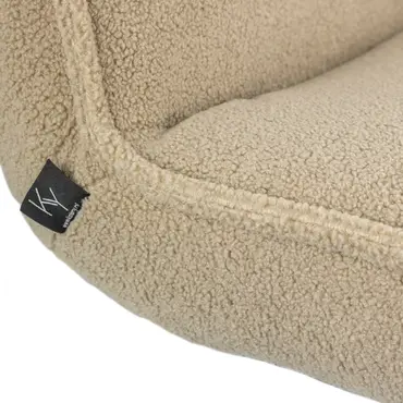 Draaifauteuil Jordy zonder arm teddy sand detail, Kolony, tuincentrumoutlet