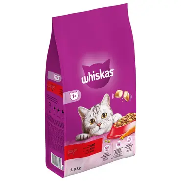 Droog adult rund 3.8kg, Whiskas, Tuincentrum Outlet