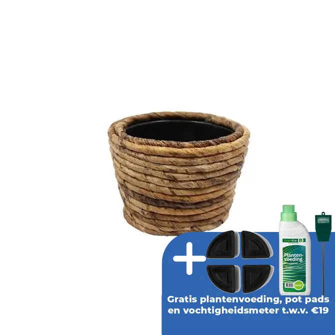 Drypot abaca d20h15cm - afbeelding 1