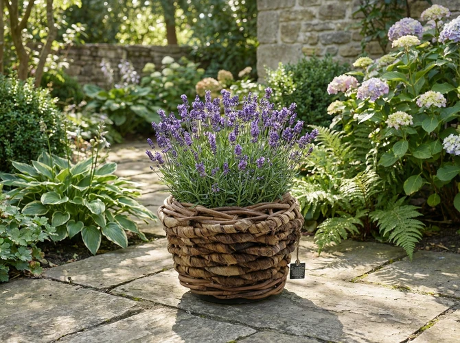 Drypot abaca d27h20cm - afbeelding 2