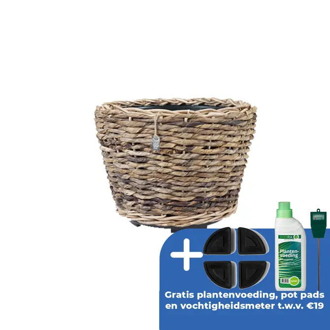 Drypot abaca d35h30cm - afbeelding 1