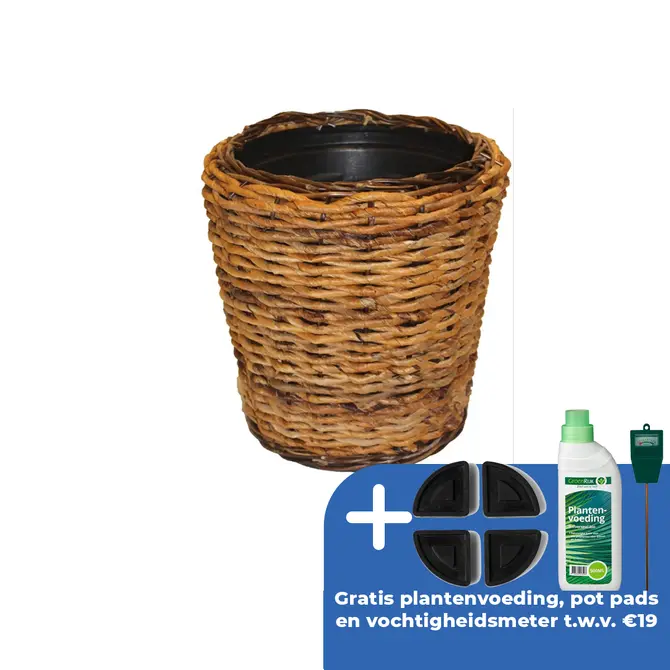 Drypot abaca d45h42cm - afbeelding 1