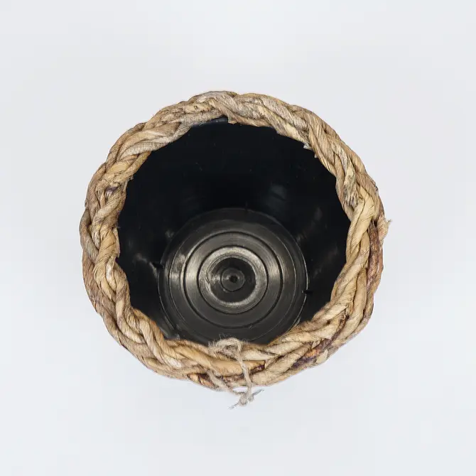 Drypot Abaca Naturel d24h18cm - afbeelding 2