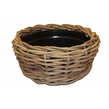 Drypot d40h20cm grijs, Van der Leeden, tuincentrumoutlet.com