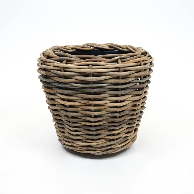 Drypot op wielen d58h51cm grijs, van der leeden, tuincentrumoutlet