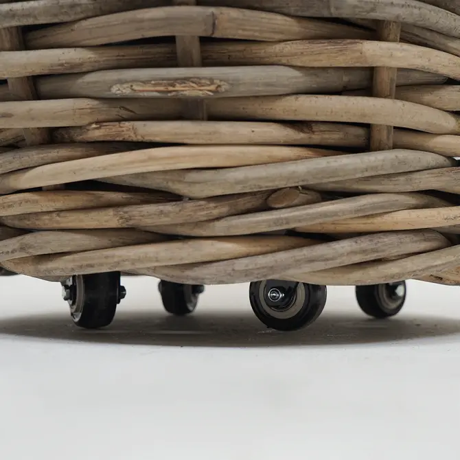 Drypot op wielen d58h51cm grijs - afbeelding 5