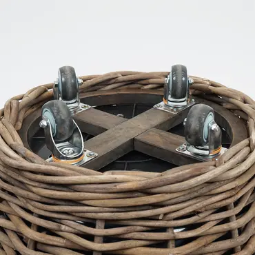 Drypot op wielen d83h70cm grijs - afbeelding 4