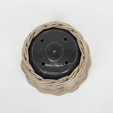 Drypot rond grijs d57h43cm - afbeelding 3