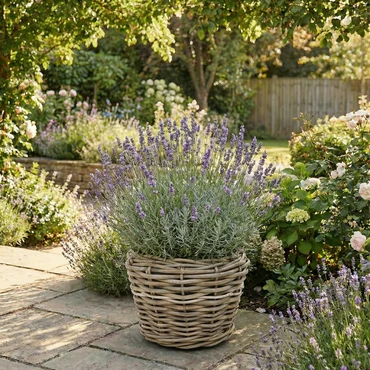 Drypot rond grijs d57h43cm - afbeelding 5