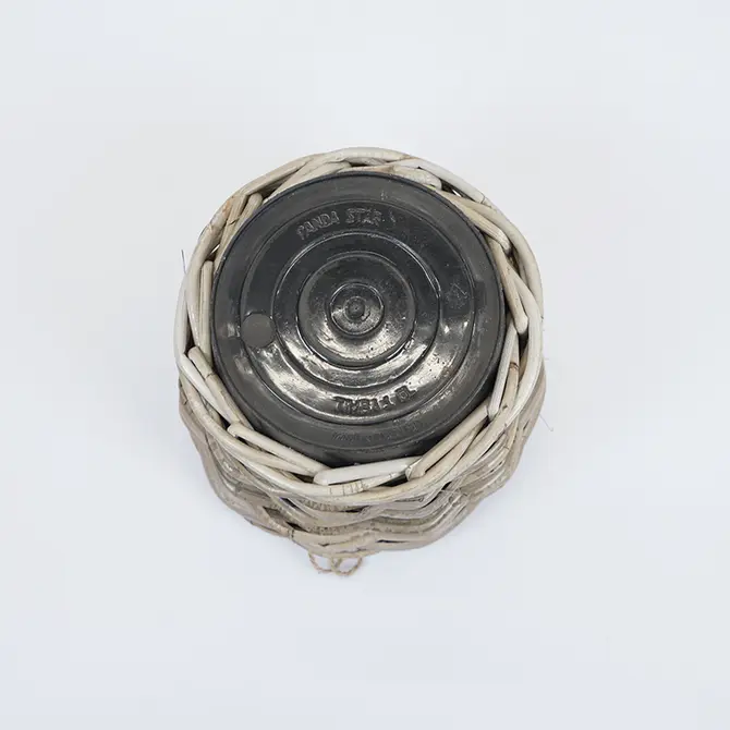 Drypot Rotan Grijs d20h15cm - afbeelding 3